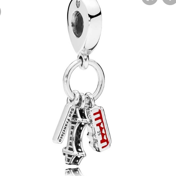 Pandora’s exclusive San Francisco, California Dangle Charm - Picture 1 of 2